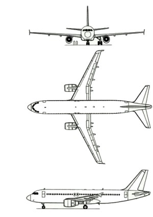 Airbus A320 body structure